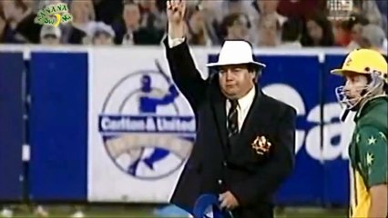 Wasim Akram Two Yorkers -> Wao