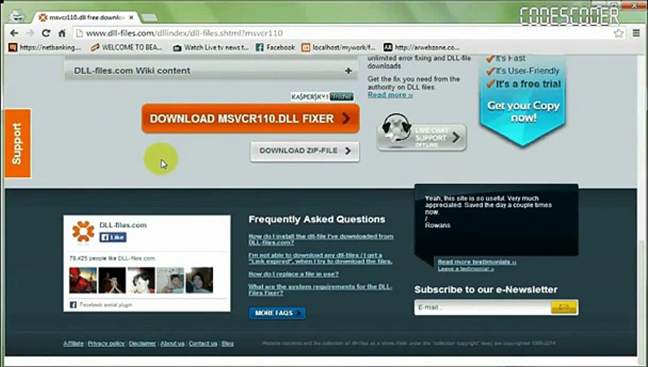How to Fix MSVCR110.dll Missing Error