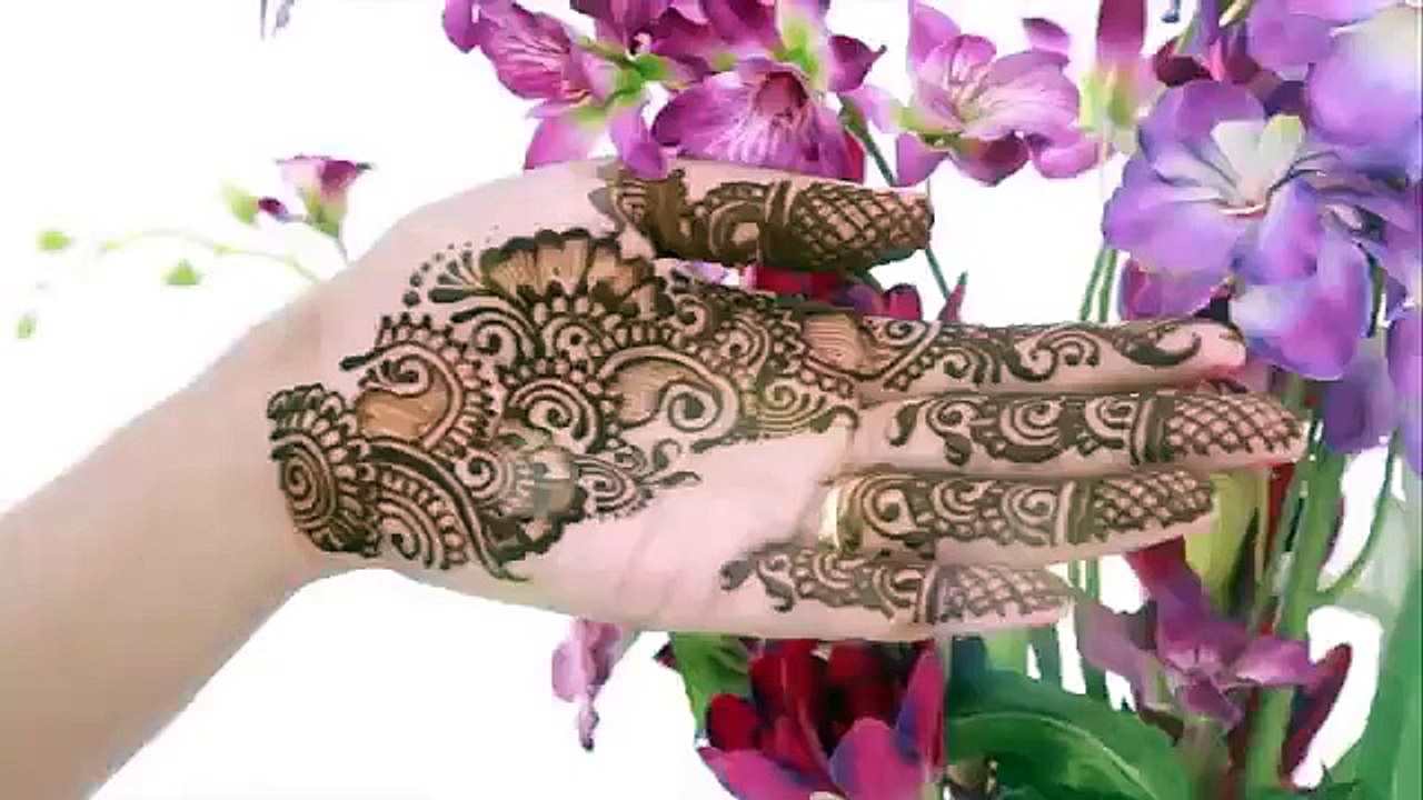 Simple Arabic Mehndi Design Tutorials For Beginners | Full Tutorial step by step