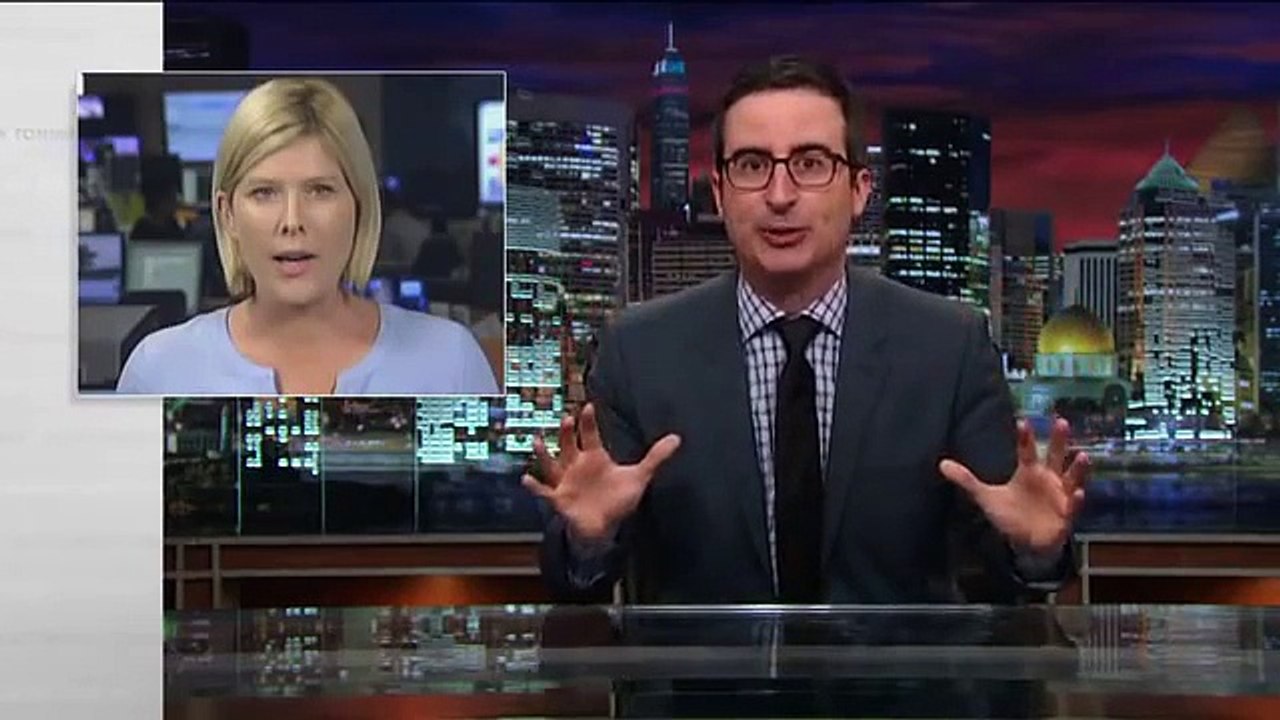 John Oliver - John Key the Ponytail Puller