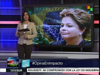 Acusan opositores a Dilma del crimen de responsabilidadd fiscal