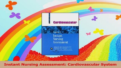 Instant Nursing Assessment Cardiovascular System Download