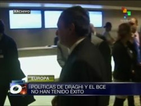 Sin éxito, las políticas de compra de deudas soberanas del BCE