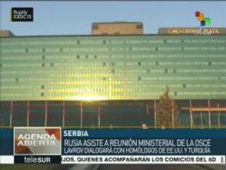 Cancilleres de Rusia, Turquía y EE.UU. se reúnen en Serbia