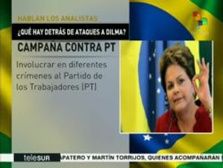 Opositores a Dilma buscan retornar al neoliberalismo en Brasil