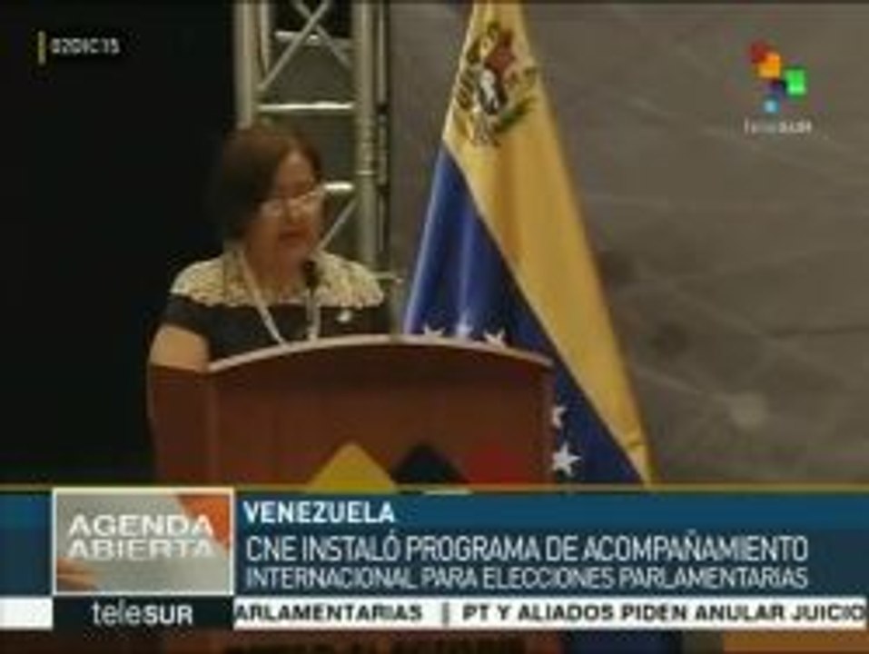 Agradece Lucena a expresidentes que acompañarán elección venezolana