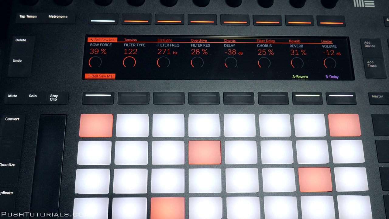 Ableton Push Tip: How to enable & disable devic...