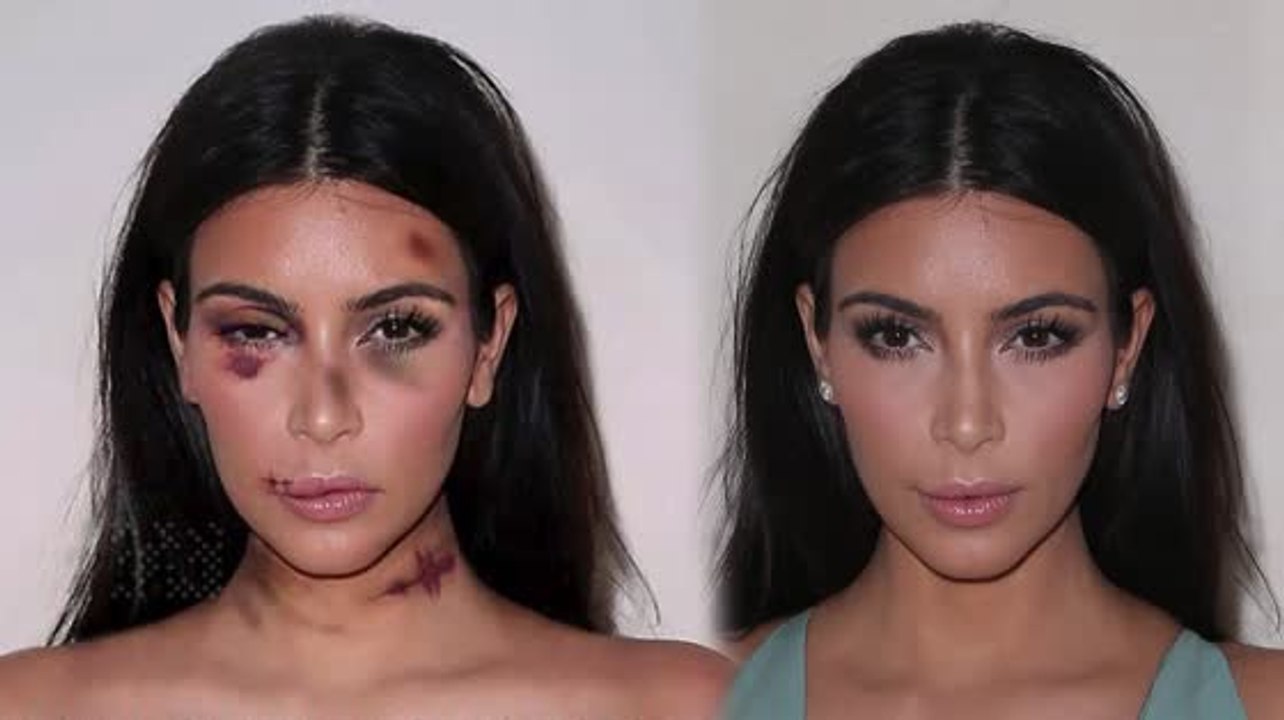 Kim Kardashian warnt den Künstler, der ihr Foto benutzte