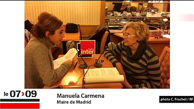 Manuela Carmena : Podemos est en train de remonter la pente