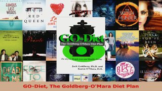 Read  GODiet The GoldbergOMara Diet Plan EBooks Online