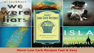 Read  More Low Carb Recipes Fast  Easy Ebook Free