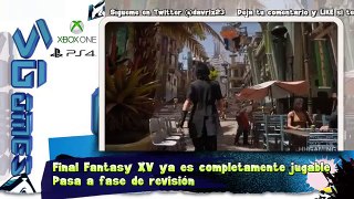Final Fantasy XV ya es completamente jugable Pasa a fase de revisión