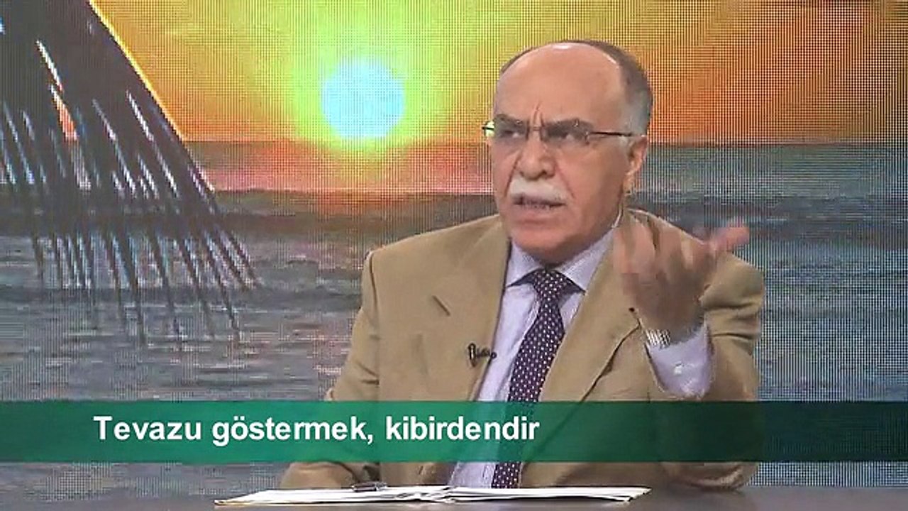 TEVAZU GÖSTERMEK, KİBİRDENDİR