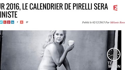 Pour 2016, le calendrier Pirelli sera féministe - 2015/12/03