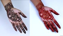 easy mehndi design for beginners | Latest and Easy Mehndi Tattoo For Hands Step by Step Video