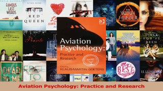 PDF Download  Aviation Psychology Practice and Research Download Online