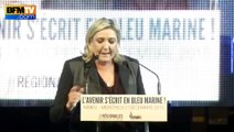 Quand Marine Le Pen dépeint la France sous l'emprise d'un 