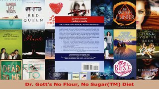 Read  Dr Gotts No Flour No SugarTM Diet Ebook Free