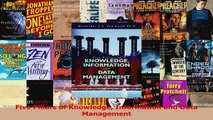 Download  Five Pillars of Knowledge Information and Data Management PDF Free