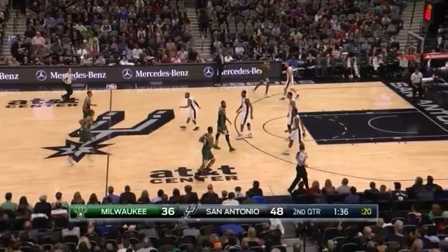 Quand Manu Ginobili se troue totalement en défense