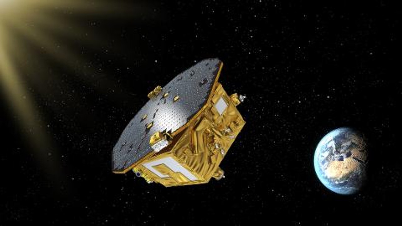 Gravitational wave test spacecraft launched