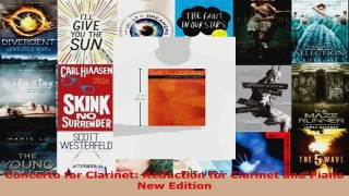 Download  Concerto for Clarinet Reduction for Clarinet and Piano New Edition PDF Free