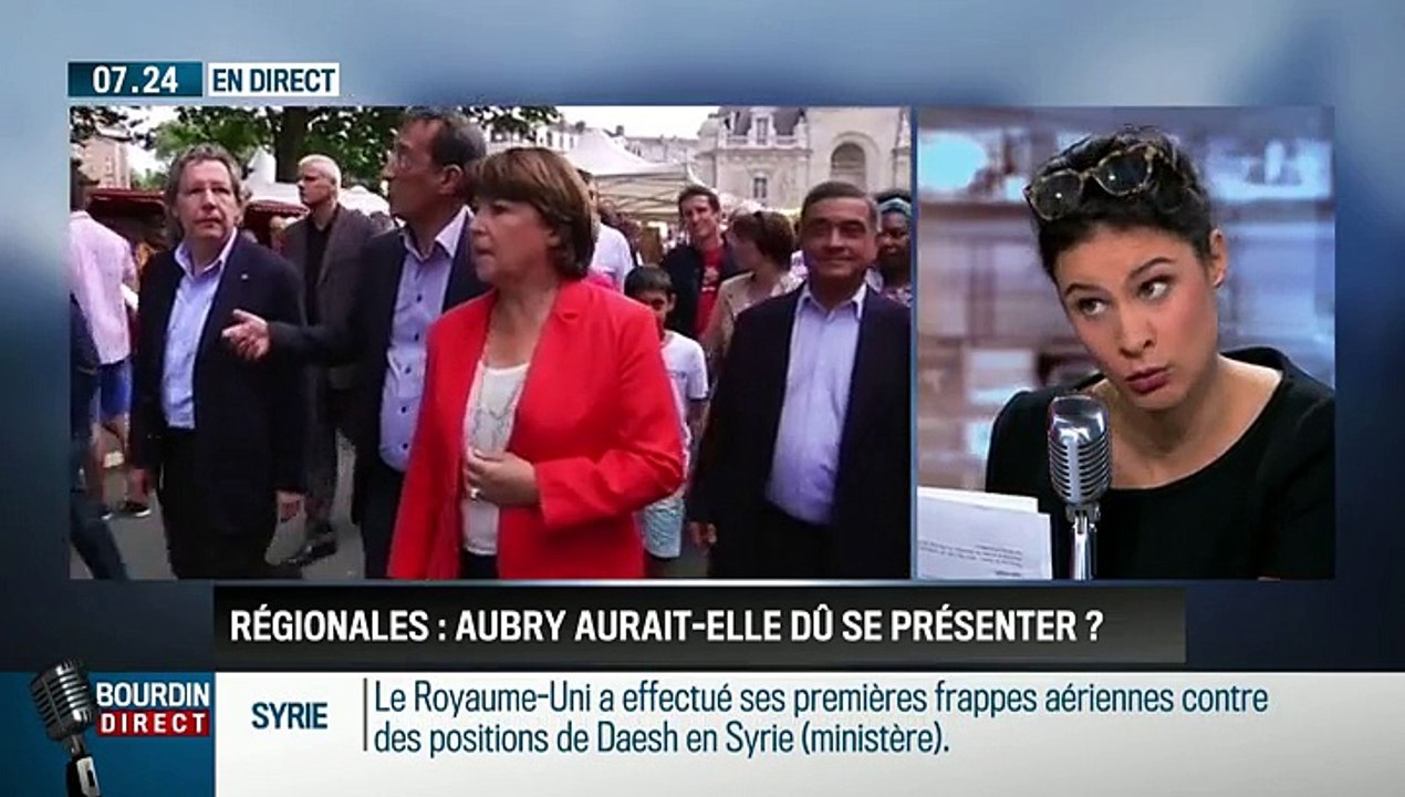 Apolline de Malherbe: Martine Aubry aurait-elle dû se présenter aux régionales ? - 03/12