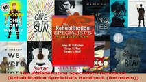 PDF Download  The Rehabilitation Specialists Handbook Rehabilitation Specialists Handbook PDF Full Ebook