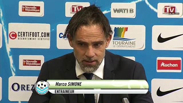 Réactions des entraîneurs après Tours FC - Clermont
