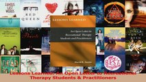 Read  Lessons Learned An Open Letter to Recreational Therapy Students  Practitioners PDF Free