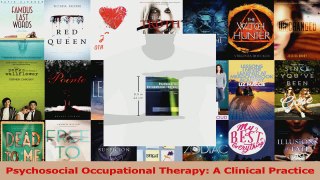Download  Psychosocial Occupational Therapy A Clinical Practice Ebook Free