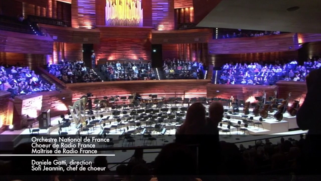 Inauguration de l'Auditorium de la Maison de la radio