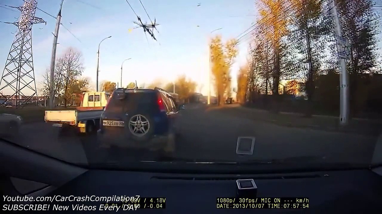 Car Crashes Compilation # 207 - January 2014