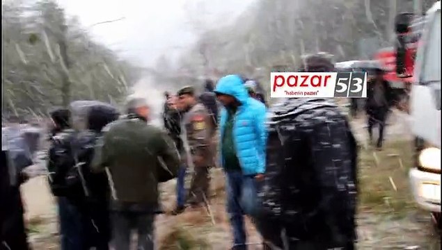 PAZAR'DA TRAFİK KAZASI: 1 ÖLÜ 4 YARALI