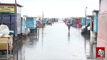 Chennai Marina Beach flooded in Rain