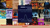 Read  Signals Noise and Active Sensors Radar Sonar Laser Radar Ebook Free