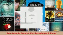 Read  San Antonio Sonata For Saxophone  Piano PDF Online