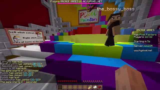 PIXEL PAINTERS MINECRAFT MINI GAME W/ ZAILETSPLAY #4