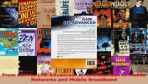Read  From GSM to LTEAdvanced An Introduction to Mobile Networks and Mobile Broadband Ebook Free