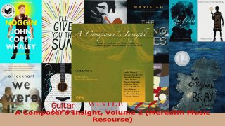 Download  A Composers Insight Volume 2 Meredith Music Resourse PDF Online