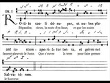 Introitus gregorian 'Rorate caeli', Dominica quarta Adventus (4è dimanche de l'Avent)