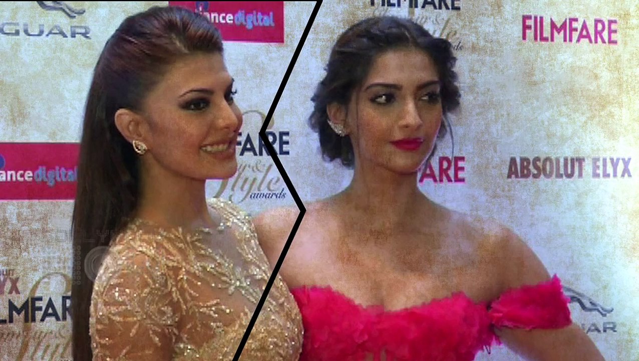 CATFIGHT: BFFs Sonam Kapoor Jacqueline Fernandez Get Bitchy On The Red Carpet