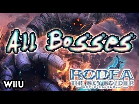 Rodea the Sky Soldier All Bosses | Boss Battles (WiiU)