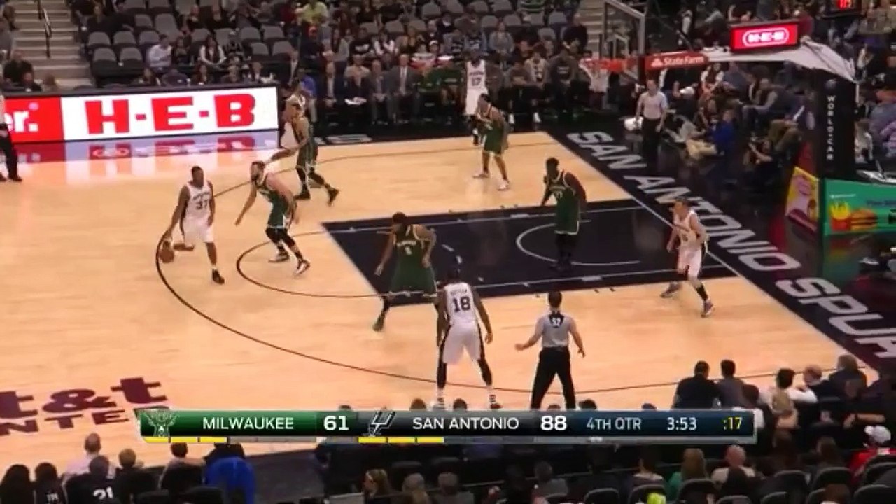 Boris Diaw tape un 360 !