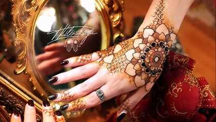 Flower Mandala II mehndi design-мехенди Цветочная мандала II