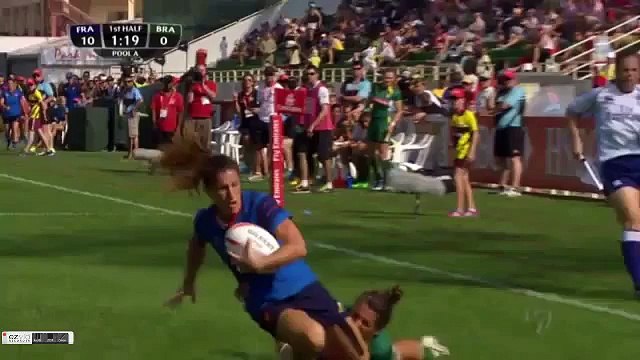 France 7 Féminines domine le Brésil au Dubai Sevens