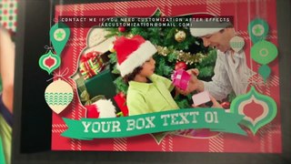 Christmas 2016 Shadowbox Display | After Efects Project Files - Videohive template