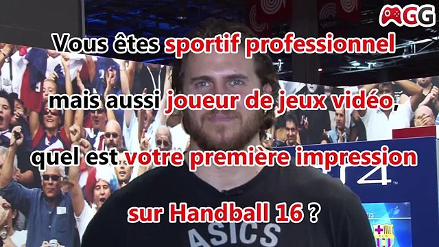 INTERVIEW - Handball 16 William Accambray joueur du PSG et de lÉquipe de France