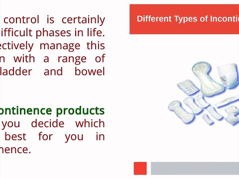 Different Types of Incontinence Management Products