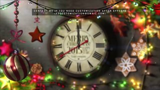 Xmas New Year 2016 Countdown Clock 2015 | After Efects Project Files - Videohive template